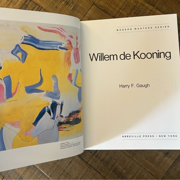 Willem de Kooning Art Book by Abbeville Modern Masters, Second Printing, 1983. - Picture 3 of 11